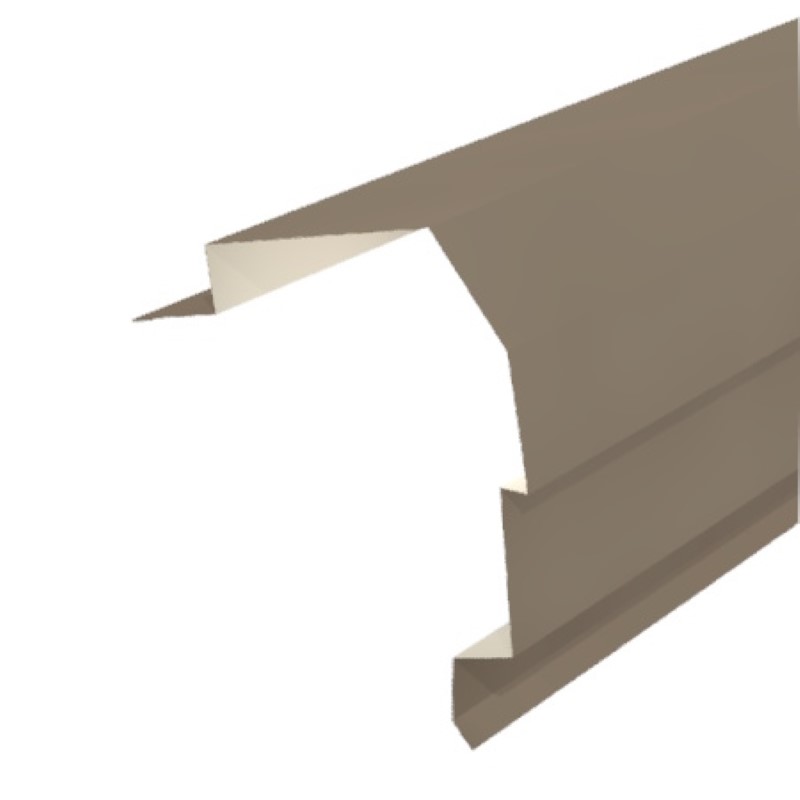 HIGH EAVE TRIM - R-PANEL SCULPTURED x 10'-1"