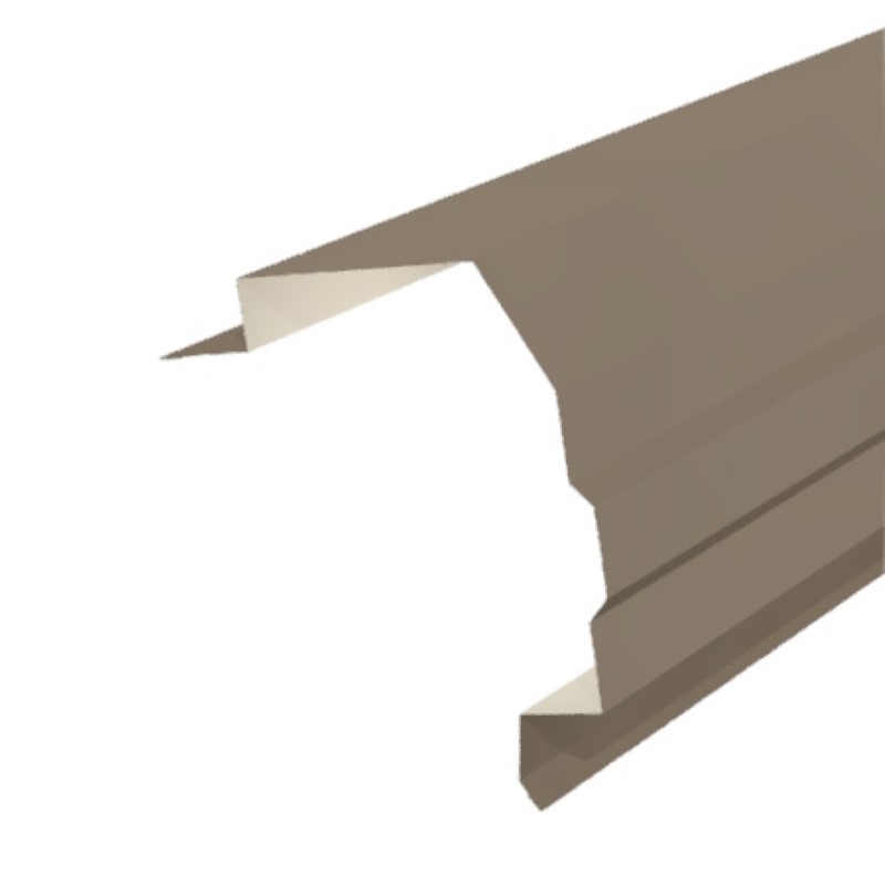 HIGH EAVE TRIM - R-PANEL SCULPTURED x 20'-2"