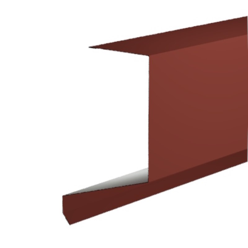 Low Eave Purlin Cover Trim x 10'-1"