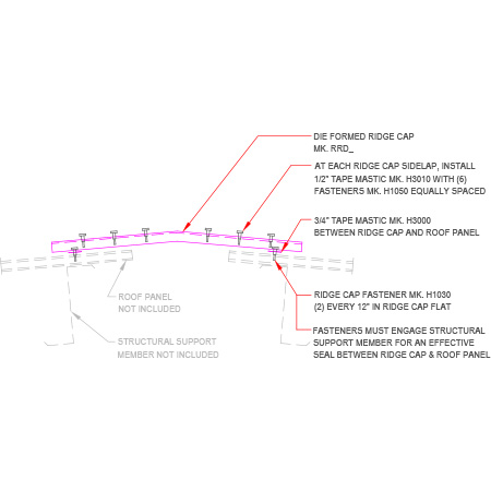 R PANEL RIDGE