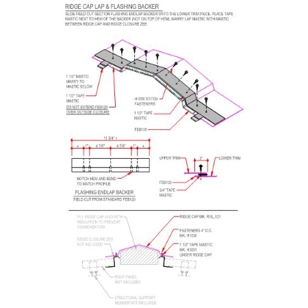 STANDING SEAM RIDGE